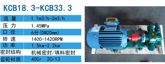 2CY-2/1.45船用齿轮泵