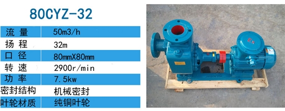 80CYZ-32自吸式离心油泵
