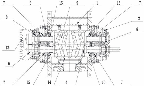 液体硫磺双螺杆泵 液体硫磺双螺杆泵