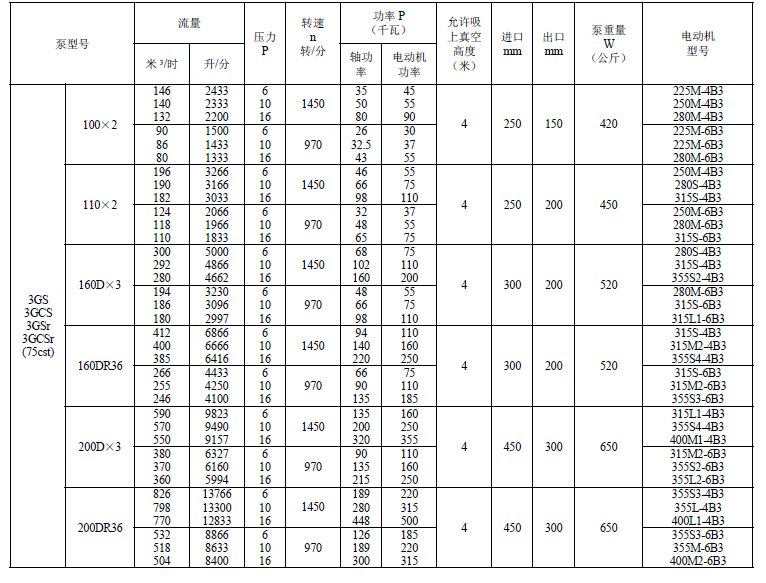 3GS100*2W21